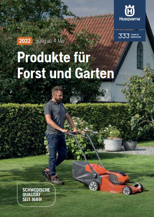 Husqvarna Produkte fr Forst und Garten