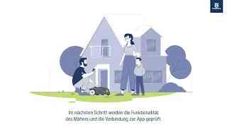Installation und Vorfuhrung Husqvarna Home Services